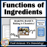 Learn About Chemistry with Food Science Lesson - No Prep -