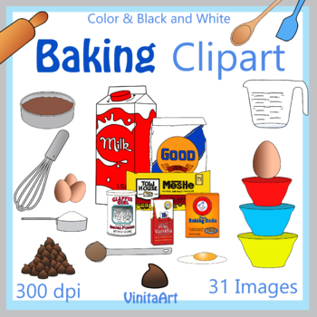 Preview of Baking Clipart
