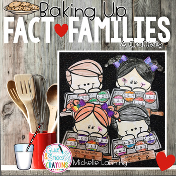 Preview of Baking Up Fact Families - a Craftivity