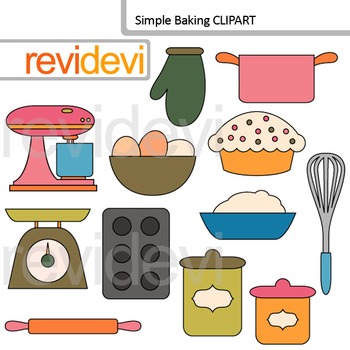 Preview of Baking clip art