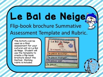 Preview of Bal de Neige Winterlude Flipbook brochure with rubric