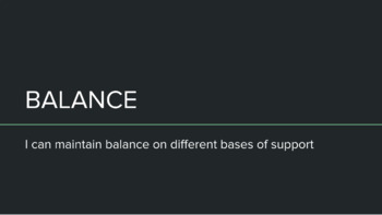 Preview of Balance
