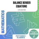 Balance Bender Equations | Math Exploration