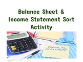 Balance Sheet and Income Statement Sort Activity