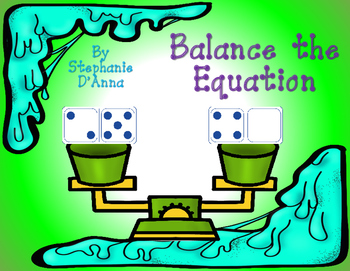 Preview of Balance the Equation / Equivalent Number Sentences
