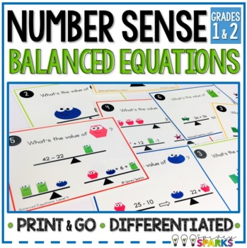 Preview of Balancing Equations Addition and Subtraction