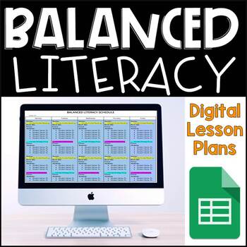 Preview of Balanced Literacy Digital Lesson Plans