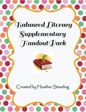 Balanced Literacy Notebook Pack