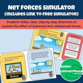 Balanced & Unbalanced Forces Simulator (includes free link