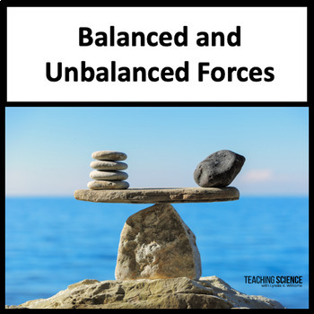Preview of Balanced and Unbalanced Forces Activities 3rd grade Science Force and Motion