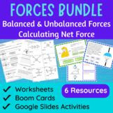 Balanced and Unbalanced Forces | Calculating Net Force | F