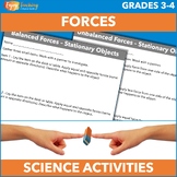 Balanced and Unbalanced Forces Labs and Activities for Thi