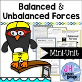 Balanced and Unbalanced Forces Mini-Unit
