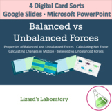 Balanced vs. Unbalanced Forces