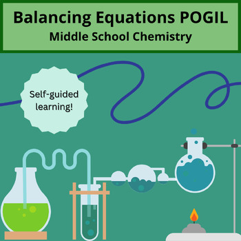 Preview of Balancing Chemical Equations POGIL (Self-Guided) - Middle School Chemistry