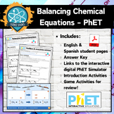 Balancing Chemical Equations PhET Simulator
