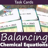Balancing Chemical Equations Printable Task Card Activity