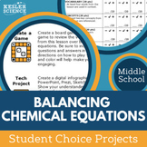 Balancing Chemical Equations - Student Choice Projects - G