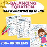 Balancing Equations / Equal Equation/ Adding & Subtraction