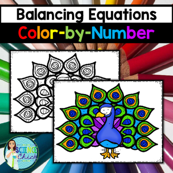 Preview of Balancing Equations Color-by-Number