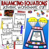 Balanced Equations - Addition - Task Cards - First Grade M