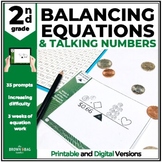 Balancing Equations: Missing Addends & Subtrahends, 2nd Gr