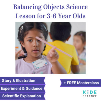 Preview of Balancing Objects Science Experiment for 3-6 Year Olds - Kide Science