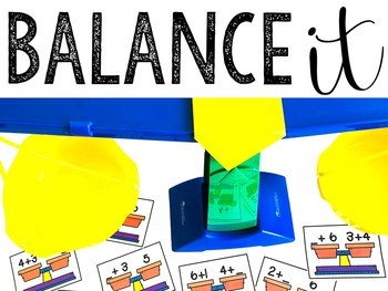 Preview of Balancing Scales | Missing Addends and Balancing Equations