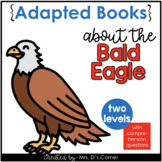 Bald Eagle Adapted Books [ Level 1 and Level 2 ] | America