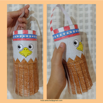 Eagle Toilet Paper Roll Craft America Symbol 4th of July 