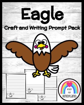 Preview of Bald Eagle Craft for America, US Symbols, Veterans, Presidents’ Day Activity