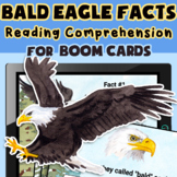 Bald Eagle Facts Reading Comprehension - Boom Cards - Digi