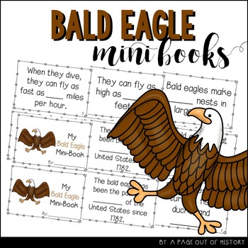 Preview of Bald Eagle Mini Books for Social Studies