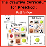 Ball Bingo (Creative Curriculum for Preschool: Balls Study