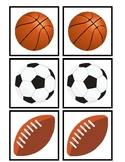 Ball Study Memory/Match Game