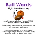 Ball Words - Sight Word Mastery
