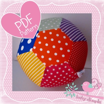 Preview of BallOon Ball Pattern - sewing pattern for classroom use