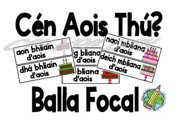Preview of Balla Focal: Cén Aois Thú?