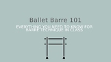 Ballet Barre 101