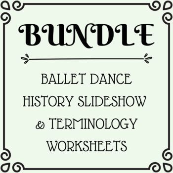 Preview of Ballet Bundle