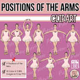 Ballet Clipart | Positions of the Arms | For Ballet Class
