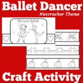 Ballet Dancer Craft Worksheet | Ballet Dancing | Nutcracke