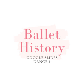 Preview of Ballet History 