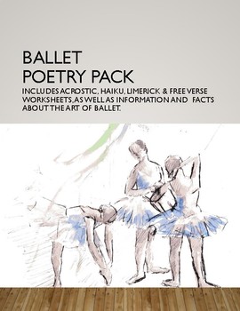 Preview of Ballet Poetry Pack