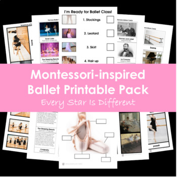 Preview of Ballet Printable Pack