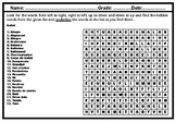Ballet, Word Search Puzzle Worksheet, Dance Vocabulary Sub Plan