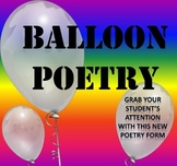 Balloon Poetry: Fun and Engaging New Poetry Form