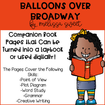 Preview of Balloons Over Broadway Book Companion 
