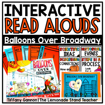Preview of Balloons Over Broadway Interactive Read Aloud Lessons and Activities