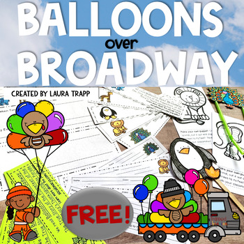 Preview of Balloons Over Broadway | Literacy Activities